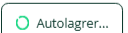 Beskjed om at autolagring pågår
