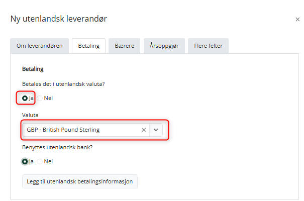 Hvordan velge valuta på leverandør.