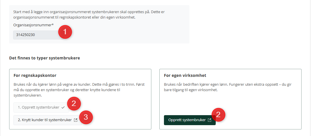 Slik setter du opp systembruker